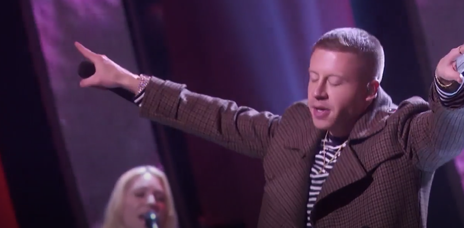 Macklemore and Skylar Gray Are Feeling Glorious On The Apollo Stage