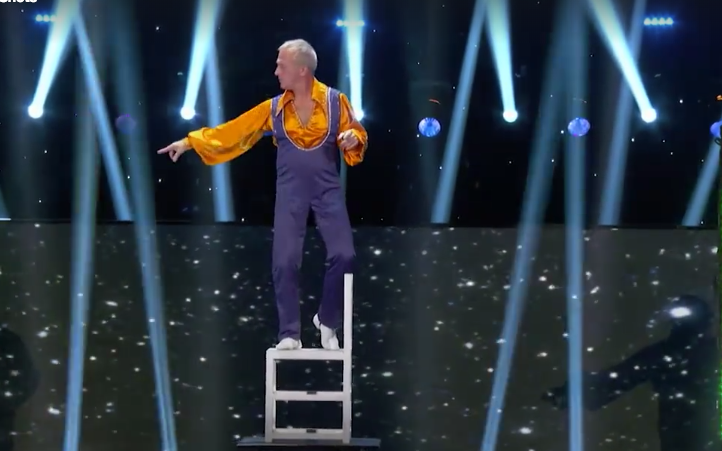 Even Steve Gets To Play A Part In Sladek's Amazing Routine