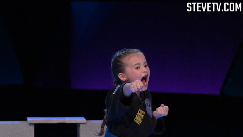 Addie the 7-Year-Old Ninja Will Blow You Away