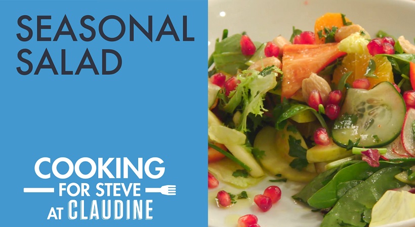 Seasonal Salad | Steve Harvey's Favorite Salad from Claudine Kitchen and Bakeshop