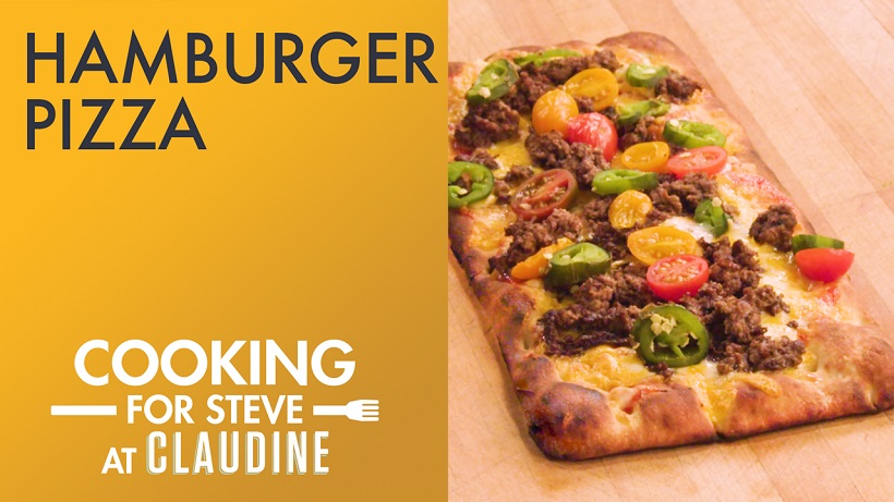 Hamburger Pizza | Steve Harvey's Favorite Pizza