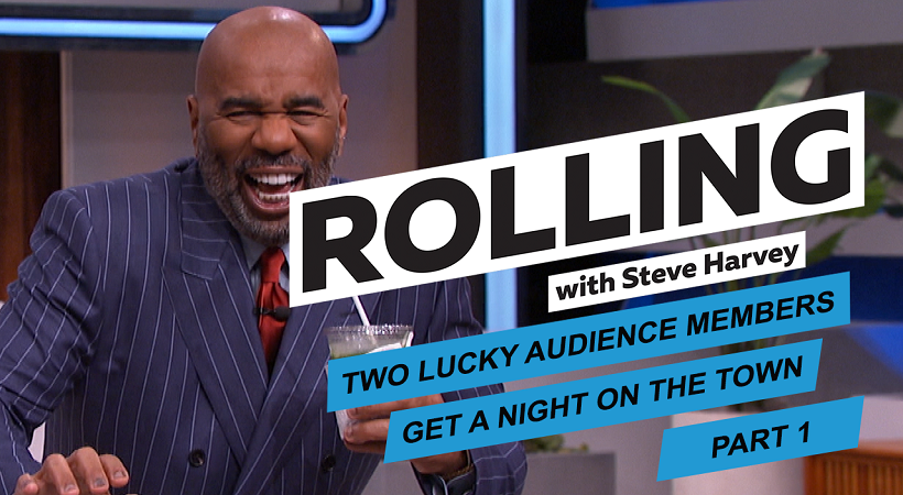 Steve Harvey Gives Two Lucky Audience Members a Night on the Town