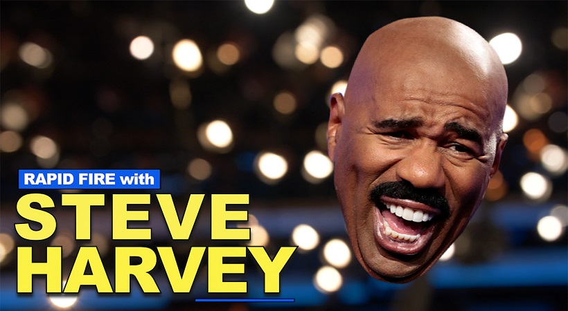 How Can I Meet A Guy At Work? AND more crazy questions! | Rapid Fire With Steve Harvey