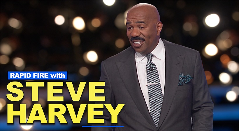 Stay At Home Edition | Rapid Fire With Steve Harvey