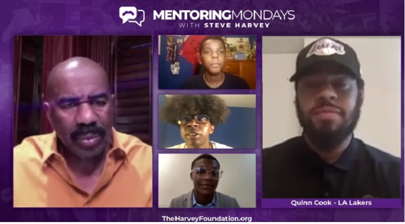 Mentoring Mondays with Steve Harvey, Special Guests: Quinn Cook & Keedron Bryant