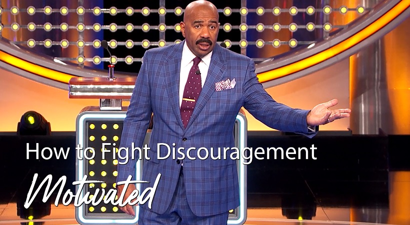 How To Fight Discouragement | Motivated With Steve Harvey