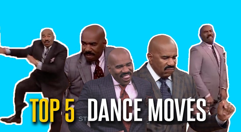 Top 5 Dance Moves | Steve Harvey