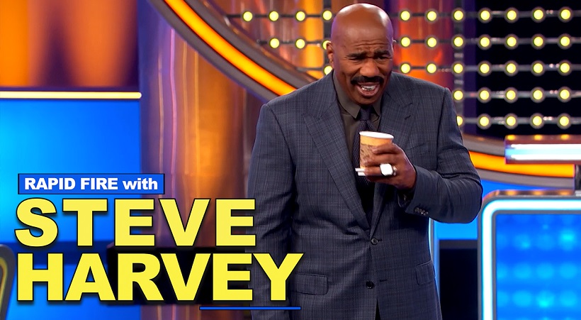 Rapid Fire With Steve Harvey | Am I Watching the NBA in a Bubble?