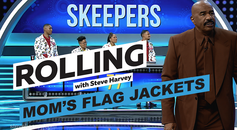 Mom's Flag Jacket | Rolling with Steve Harvey