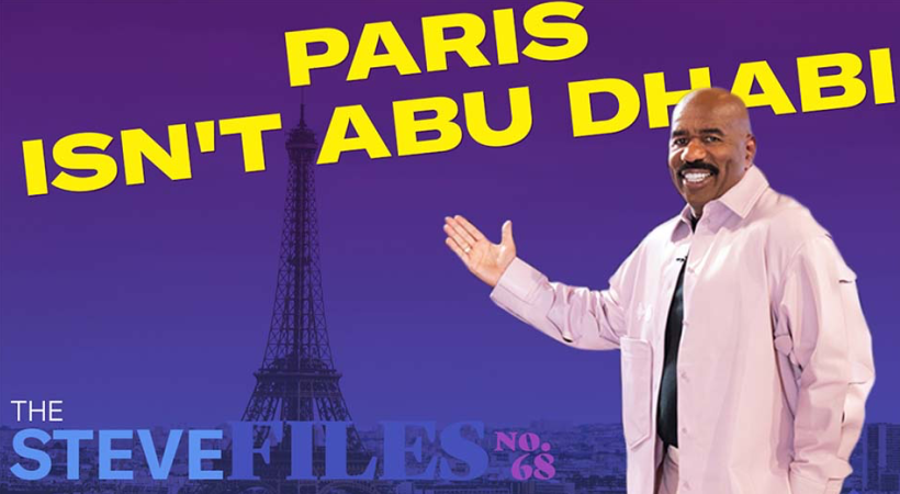 Paris Isn't Abu Dhabi