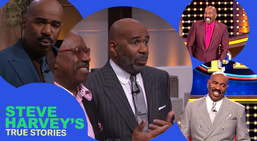 I was 10 years old when I learned my first comedy routine | #steveharvey True Stories