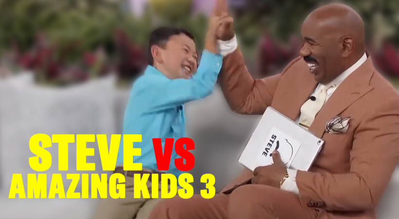 Who’s funnier: Steve Harvey or these pint-sized comedians? Part 3 will have you crying laughing!