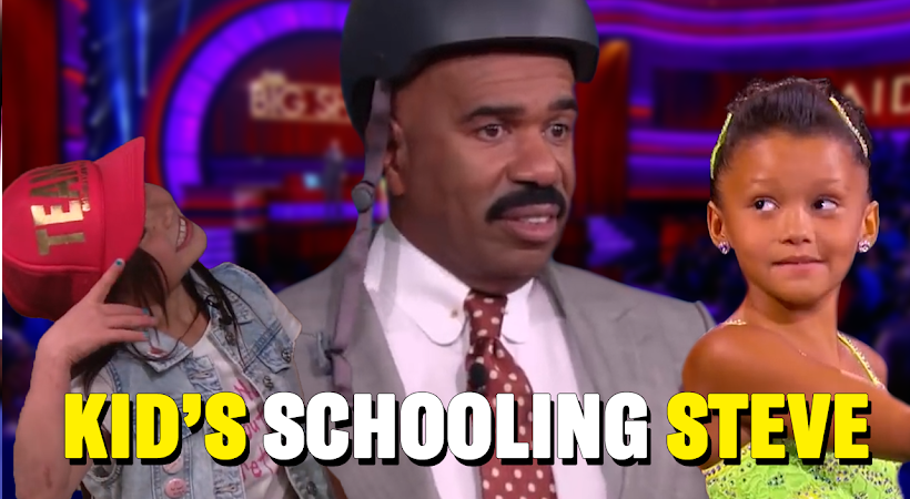 Kids Schooling Steve Harvey: When The Students Become Teachers!