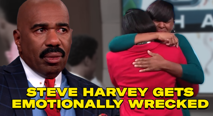 Steve Harvey was NOT ready for this! | Steve Gets Emotionally Wrecked