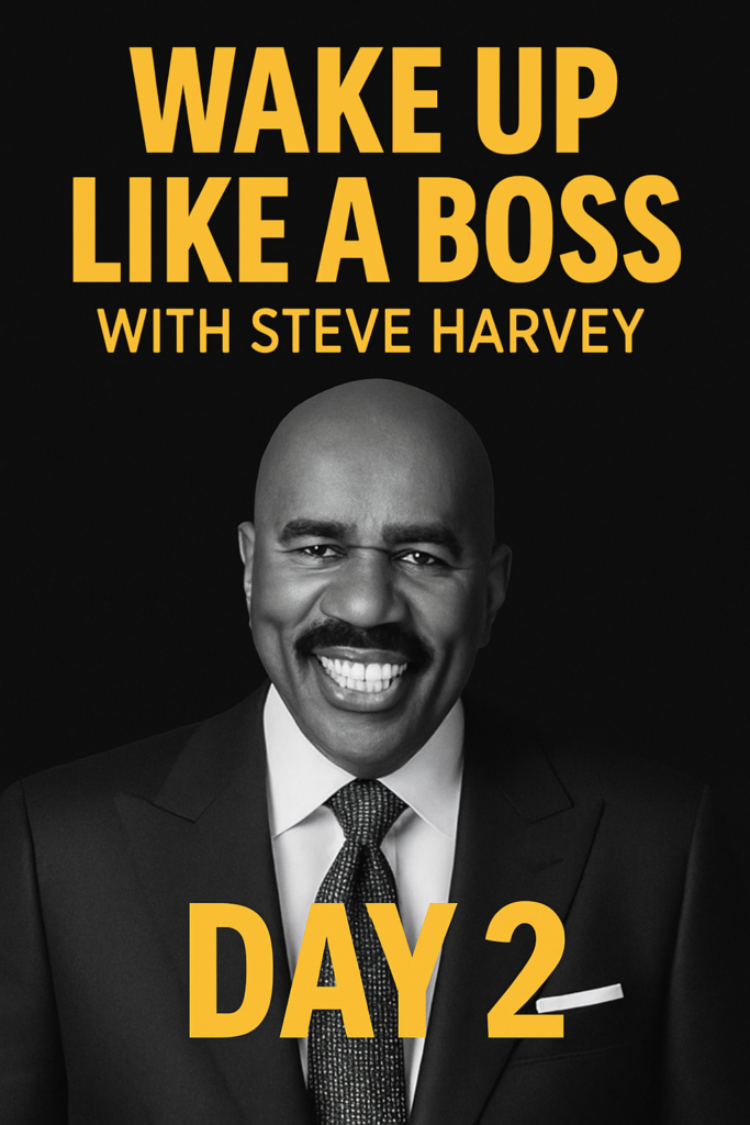 Day 2 - Wake Up Like a Boss With Steve Harvey: You Are the Star of Your Own Story