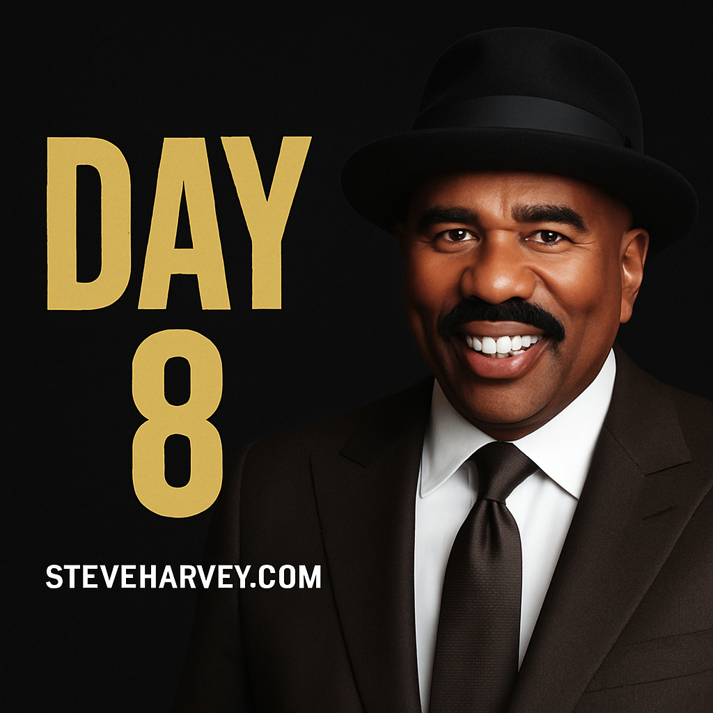 Day 8 - Wake Up Like a Boss With Steve Harvey: Evict Yesterday’s Failures