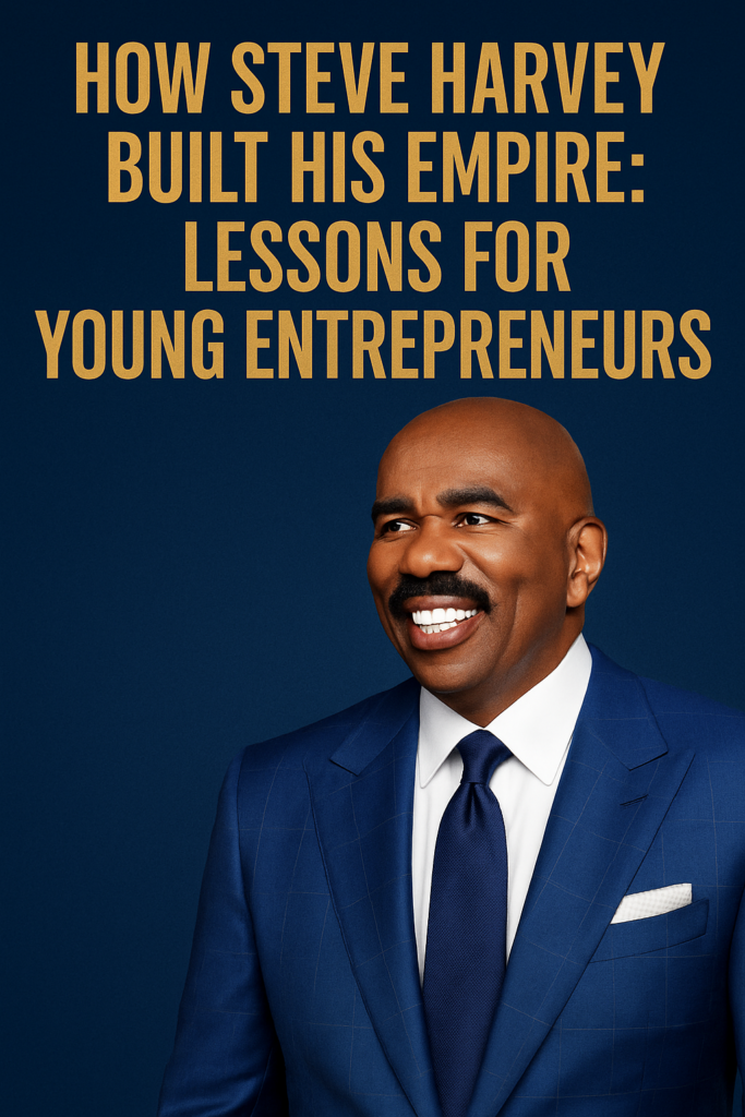 How Steve Harvey Built His Empire: Lessons for Young Entrepreneurs