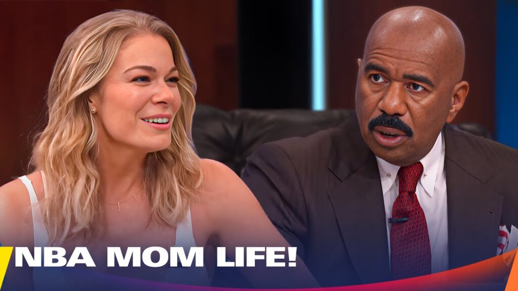 LeAnn Rimes' Life As A Basketball Mom! | Steve Harvey