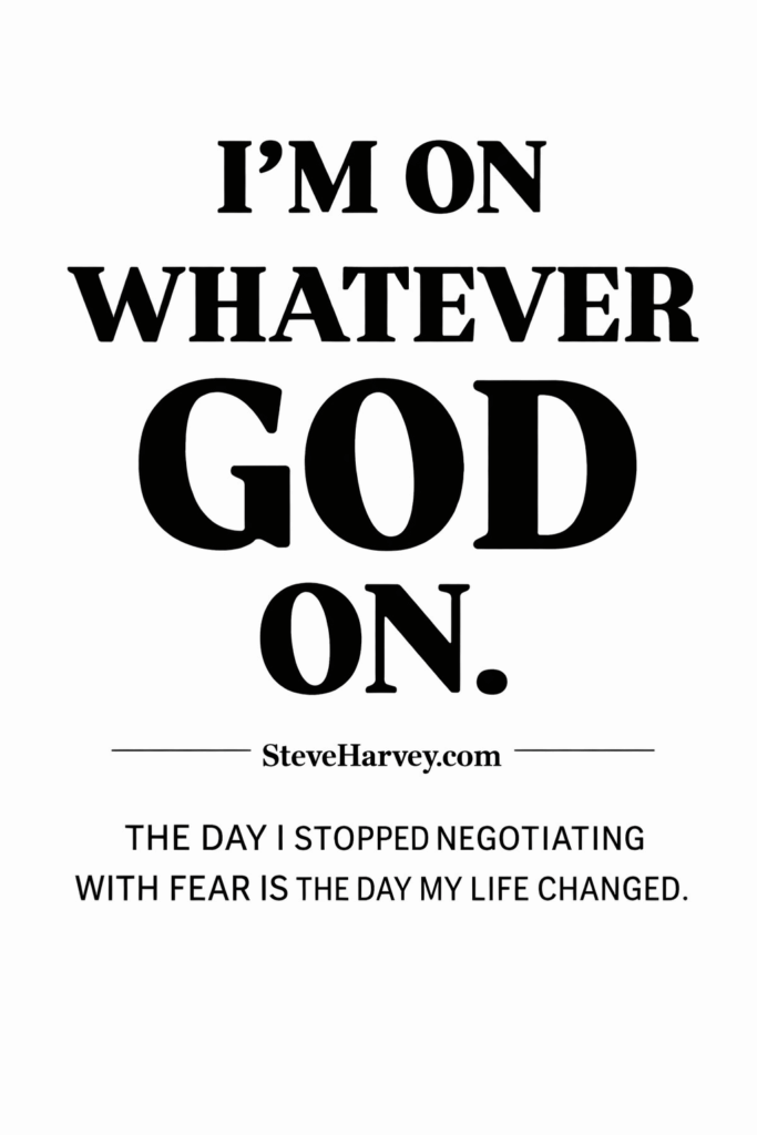 I’m On Whatever God On